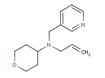N-allyl-N-(pyridin-3-ylmethyl)tetrahydro-2H-pyran-4-amine