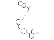 N-[3-(3-{[4-(2,3-dimethylphenyl)-1-piperazinyl]methyl}phenoxy)propyl]imidazo[1,2-a]pyridine-2-carboxamide