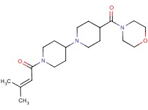 1'-(3-methyl-2-butenoyl)-4-(4-morpholinylcarbonyl)-1,4'-bipiperidine