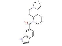 6-({2-[2-(1-pyrrolidinyl)ethyl]-1-piperidinyl}carbonyl)-1H-indole