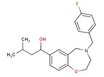 1-[4-(4-fluorobenzyl)-2,3,4,5-tetrahydro-1,4-benzoxazepin-7-yl]-3-methyl-1-butanol