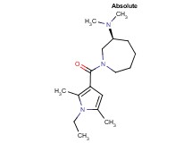 (3S)-1-[(1-ethyl-2,5-dimethyl-1H-pyrrol-3-yl)carbonyl]-N,N-dimethylazepan-3-amine