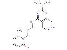 1-(3-{[2-(dimethylamino)-5,6,7,8-tetrahydropyrido[3,4-d]pyrimidin-4-yl]amino}propyl)-6-methylpyridin-2(1H)-one