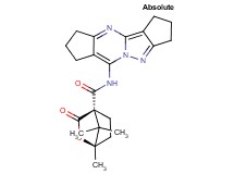 (1R,4S)-N-(1,2,3,7,8,9-hexahydrocyclopenta[d]cyclopenta[3,4]pyrazolo[1,5-a]pyrimidin-6-yl)-1,7,7-trimethyl-3-oxo-2-oxabicyclo[2.2.1]heptane-4-carboxamide