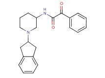 N-[1-(2,3-dihydro-1H-inden-2-yl)-3-piperidinyl]-2-oxo-2-phenylacetamide