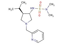 N'-[(3S*,4R*)-4-isopropyl-1-(2-pyridinylmethyl)-3-pyrrolidinyl]-N,N-dimethylsulfamide