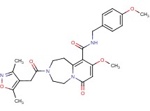 3-[(3,5-dimethyl-4-isoxazolyl)acetyl]-9-methoxy-N-(4-methoxybenzyl)-7-oxo-1,2,3,4,5,7-hexahydropyrido[1,2-d][1,4]diazepine-10-carboxamide