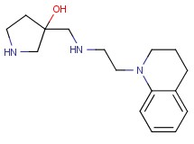 3-({[2-(3,4-dihydro-1(2H)-quinolinyl)ethyl]amino}methyl)-3-pyrrolidinol dihydrochloride
