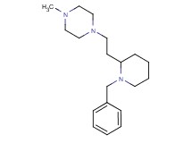 1-[2-(1-benzylpiperidin-2-yl)ethyl]-4-methylpiperazine