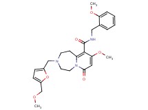 9-methoxy-N-(2-methoxybenzyl)-3-{[5-(methoxymethyl)-2-furyl]methyl}-7-oxo-1,2,3,4,5,7-hexahydropyrido[1,2-d][1,4]diazepine-10-carboxamide