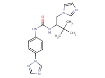 N-[1-(1H-imidazol-1-ylmethyl)-2,2-dimethylpropyl]-N'-[4-(1H-1,2,4-triazol-1-yl)phenyl]urea