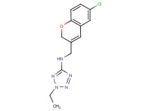 N-[(6-chloro-2H-chromen-3-yl)methyl]-2-ethyl-2H-tetrazol-5-amine