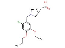 (1R*,5S*,6r)-3-(2-chloro-5-ethoxy-4-propoxybenzyl)-3-azabicyclo[3.1.0]hexane-6-carboxylic acid