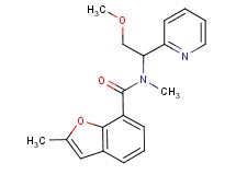 N-(2-methoxy-1-pyridin-2-ylethyl)-N,2-dimethyl-1-benzofuran-7-carboxamide