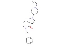2-(1-ethyl-4-piperidinyl)-7-(2-phenylethyl)-2,7-diazaspiro[4.5]decan-6-one