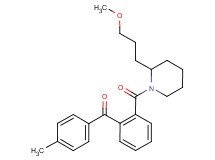 (2-{[2-(3-methoxypropyl)-1-piperidinyl]carbonyl}phenyl)(4-methylphenyl)methanone