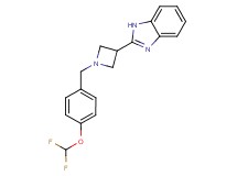 2-{1-[4-(difluoromethoxy)benzyl]azetidin-3-yl}-1H-benzimidazole