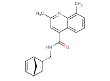 N-[(1R*,2R*,4R*)-bicyclo[2.2.1]hept-5-en-2-ylmethyl]-2,8-dimethyl-4-quinolinecarboxamide