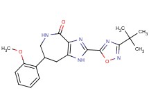 2-(3-tert-butyl-1,2,4-oxadiazol-5-yl)-7-(2-methoxyphenyl)-5,6,7,8-tetrahydroimidazo[4,5-c]azepin-4(1H)-one