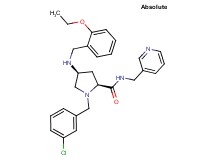 (4S)-1-(3-chlorobenzyl)-4-[(2-ethoxybenzyl)amino]-N-(3-pyridinylmethyl)-L-prolinamide