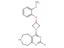 4-[3-(2-methoxyphenoxy)azetidin-1-yl]-6,7,8,9-tetrahydro-5H-pyrimido[4,5-d]azepine