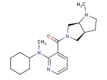 N-cyclohexyl-N-methyl-3-{[(3aS,6aS)-1-methylhexahydropyrrolo[3,4-b]pyrrol-5(1H)-yl]carbonyl}pyridin-2-amine