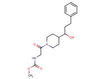 methyl {2-[4-(1-hydroxy-3-phenylpropyl)-1-piperidinyl]-2-oxoethyl}carbamate