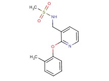 N-{[2-(2-methylphenoxy)-3-pyridinyl]methyl}methanesulfonamide