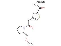 1-(4-{2-[(2R)-2-(methoxymethyl)pyrrolidin-1-yl]-2-oxoethyl}-2-thienyl)ethanone