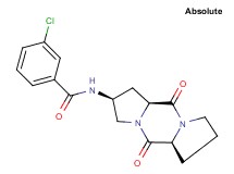 3-chloro-N-[(2S,5aS,10aS)-5,10-dioxooctahydro-1H,5H-dipyrrolo[1,2-a:1',2'-d]pyrazin-2-yl]benzamide