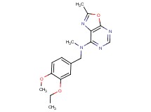 N-(3-ethoxy-4-methoxybenzyl)-N,2-dimethyl[1,3]oxazolo[5,4-d]pyrimidin-7-amine