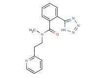 N-methyl-N-(2-pyridin-2-ylethyl)-2-(1H-tetrazol-5-yl)benzamide