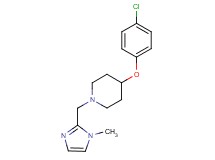 4-(4-chlorophenoxy)-1-[(1-methyl-1H-imidazol-2-yl)methyl]piperidine