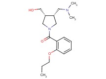 [(3R*,4R*)-4-[(dimethylamino)methyl]-1-(2-propoxybenzoyl)-3-pyrrolidinyl]methanol