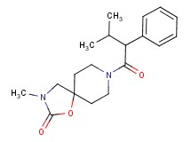 3-methyl-8-(3-methyl-2-phenylbutanoyl)-1-oxa-3,8-diazaspiro[4.5]decan-2-one
