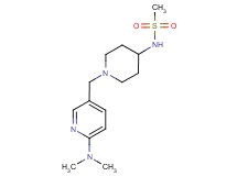 N-(1-{[6-(dimethylamino)pyridin-3-yl]methyl}piperidin-4-yl)methanesulfonamide