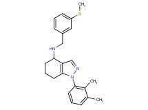 1-(2,3-dimethylphenyl)-N-[3-(methylthio)benzyl]-4,5,6,7-tetrahydro-1H-indazol-4-amine