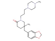 5-(1,3-benzodioxol-5-ylmethyl)-5-methyl-1-[3-(4-methylpiperazin-1-yl)propyl]piperidin-2-one