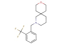 2-[2-(trifluoromethyl)benzyl]-9-oxa-2-azaspiro[5.5]undecane