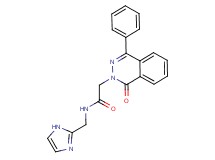 N-(1H-imidazol-2-ylmethyl)-2-(1-oxo-4-phenyl-2(1H)-phthalazinyl)acetamide