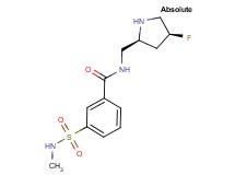 N-{[(2S,4S)-4-fluoropyrrolidin-2-yl]methyl}-3-[(methylamino)sulfonyl]benzamide