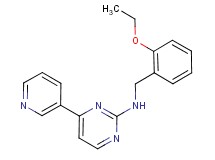 N-(2-ethoxybenzyl)-4-(3-pyridinyl)-2-pyrimidinamine