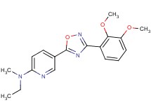 5-[3-(2,3-dimethoxyphenyl)-1,2,4-oxadiazol-5-yl]-N-ethyl-N-methyl-2-pyridinamine