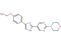 4-{5-[4-(4-ethoxyphenyl)-1H-imidazol-2-yl]pyrimidin-2-yl}morpholine