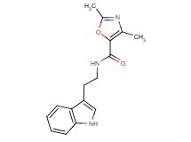 N-[2-(1H-indol-3-yl)ethyl]-2,4-dimethyl-1,3-oxazole-5-carboxamide