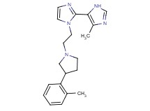 5'-methyl-1-{2-[3-(2-methylphenyl)pyrrolidin-1-yl]ethyl}-1H,3'H-2,4'-biimidazole