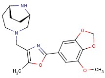 rel-(1S,6R)-3-{[2-(7-methoxy-1,3-benzodioxol-5-yl)-5-methyl-1,3-oxazol-4-yl]methyl}-3,9-diazabicyclo[4.2.1]nonane dihydrochloride
