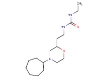 N-[2-(4-cycloheptylmorpholin-2-yl)ethyl]-N'-ethylurea
