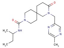 N-(sec-butyl)-2-[(5-methylpyrazin-2-yl)methyl]-3-oxo-2,9-diazaspiro[5.5]undecane-9-carboxamide