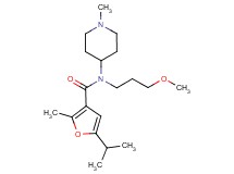 5-isopropyl-N-(3-methoxypropyl)-2-methyl-N-(1-methyl-4-piperidinyl)-3-furamide